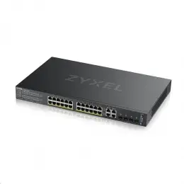 Zyxel GS2220-28HP 28-port L2 Managed Gigabit PoE Switch, 24x gigabit RJ45, 4x gigabit RJ45/SFP, PoE 375 W Akce