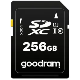 Omezená Nabídka GOODRAM SDXC karta 256GB (R:100/W:10 MB/s) UHS-I Class 10