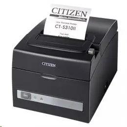Cenová Bomba Citizen CT-S310II LAN, Dual-IF, 8 dots/mm (203 dpi), cutter, black