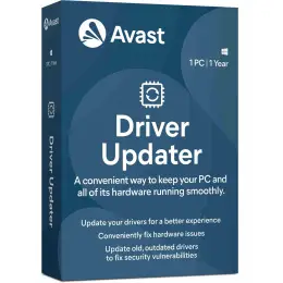_Nová Avast Driver Updater 1PC na 12 měsíců Bezpečná Platba