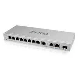 Zyxel XGS1250-12 v2, 12-Port Gigabit webmanaged Desktop Switch with 8 port 1G + 3-Port MultiGig 1/2.5/5/10G + 1-Port SFP Cenová Bomba
