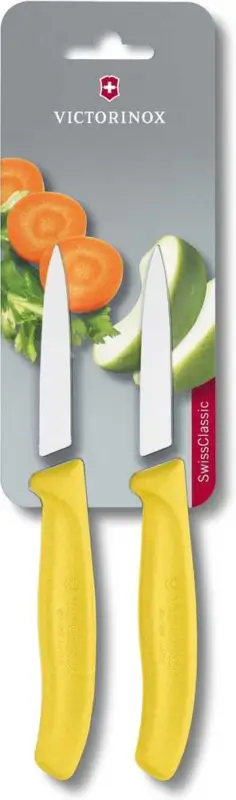 Victorinox Nůž sada 2ks žlutý 8cm Super Cena